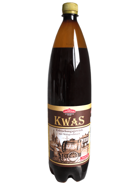 Dovgan "Kwas" Erfrischungsgetränk mit Malzgeschmack 1.5 L