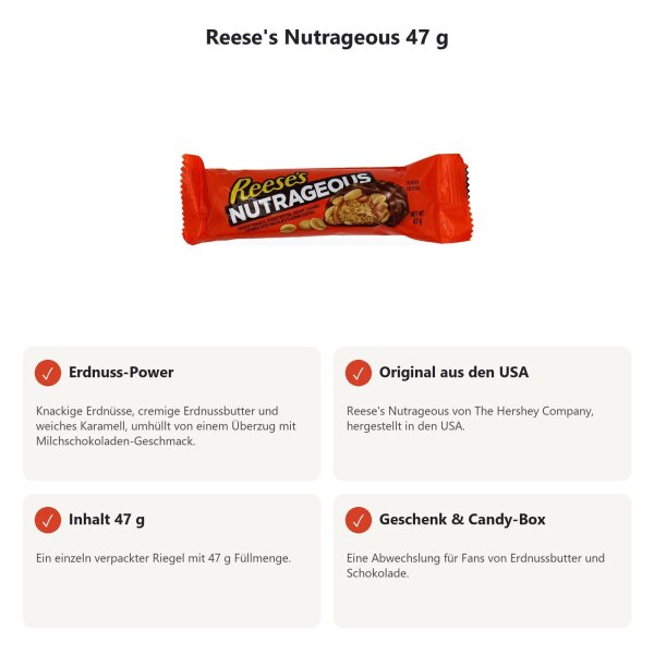 Reeses - NutRageous 47g