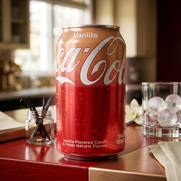 Coca-Cola Vanilla Flavored Cola 355ml USA Import