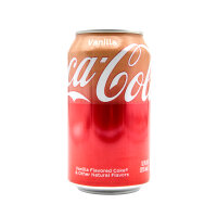 Coca-Cola Vanilla Flavored Cola 355ml USA Import