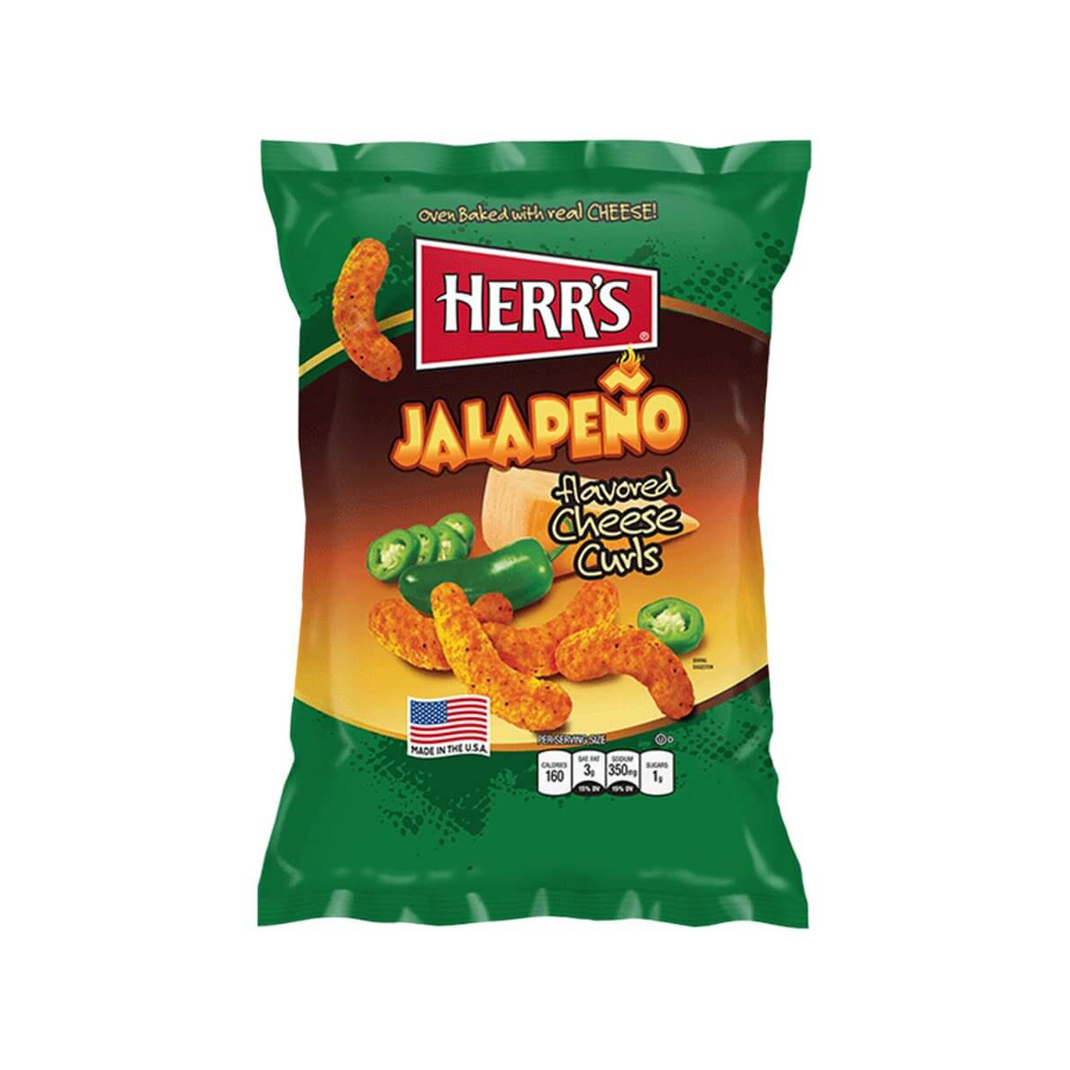 HERRs - Jalapeno Cheese Curls - 170g