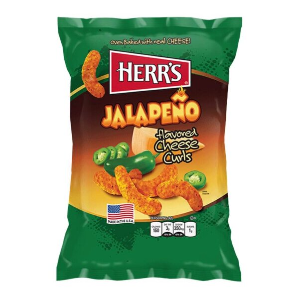 Herrs - Jalapeno Cheese Curls - 170g