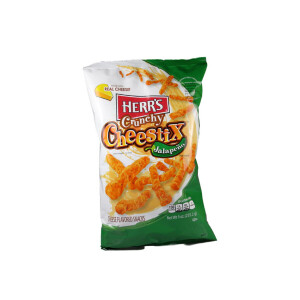 Herrs - Crunchy Cheestix Jalapeno Curls - 227g