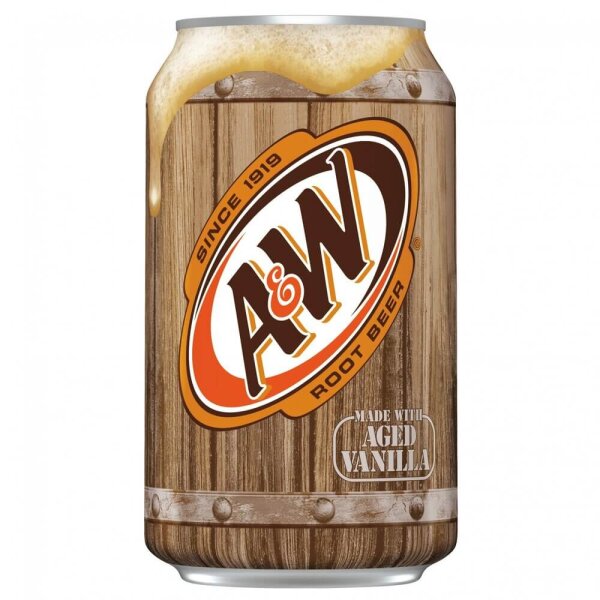 A&W Root Beer 360ml – US-Kult-Limo ohne Alkohol