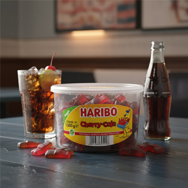 Haribo Kirsch-Cola Veggie 150 Stück
