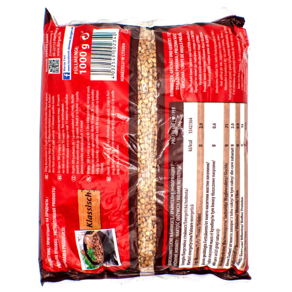 Dovgan Buchweizen (Buchweizengrütze) 1000 g