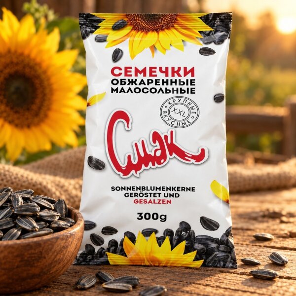 Cmak Sonnenblumenkerne geröstet und gesalzen 300 g