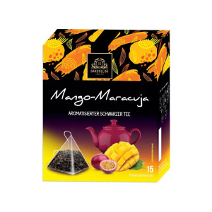 Bardollini - Mango-Maracuja - Schwarzer Tee mit Aroma - 40g