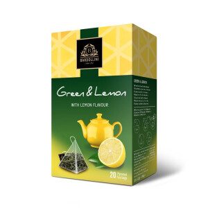 Bardollini - Lemon - Gr&uuml;ner Tee mit Aroma - 40g