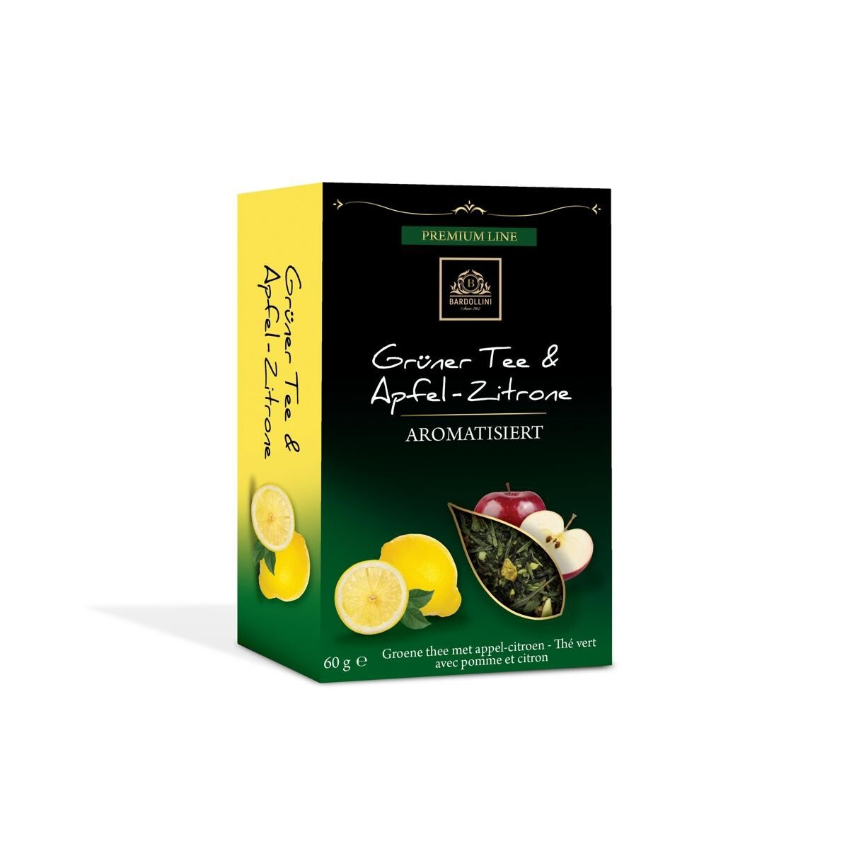 Bardollini - Loser Grüner Tee & Apfel-Zitrone - 60g