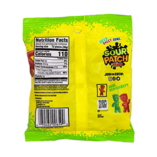 Sour Patch - Kids Bag 102g
