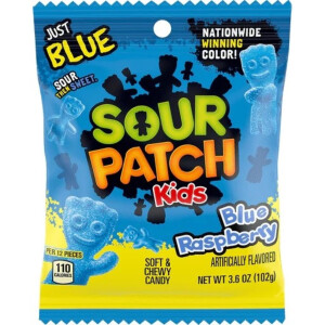 Sour Patch - Kids Blue Raspberry Bag - 102g