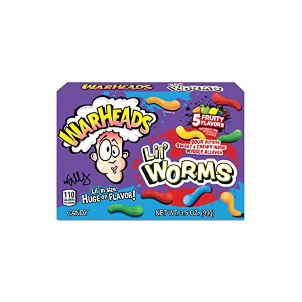 Warheads - Lil Worms Theater Box 99g