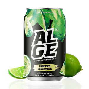 ALGE Limette Softdrink mit Guarana 330ml Dose