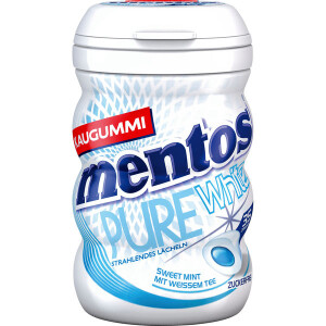 Mentos Gum - Pure White Sweet Mint 70g
