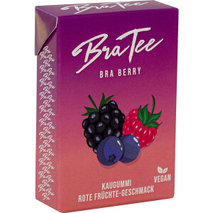 BraTee - Kaugummi Berry 23,5g