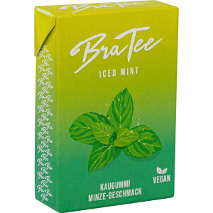 BraTee - Kaugummi Iced Mint 23,5g