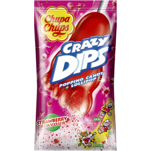 Chupa Chups - Crazy Dips Strawberry 14g