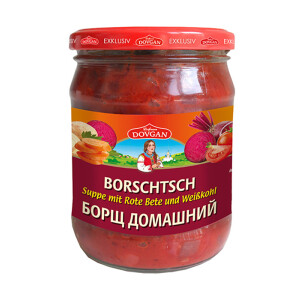 Dovgan Borschtsch Suppe mit Rote Bete &...