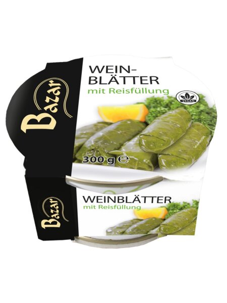 Bazar Weinblätter mit Reisfüllung 300g