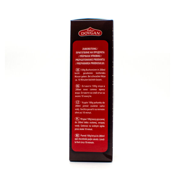 Dovgan Buchweizen im Kochbeutel 4 x 100 g (400 g)