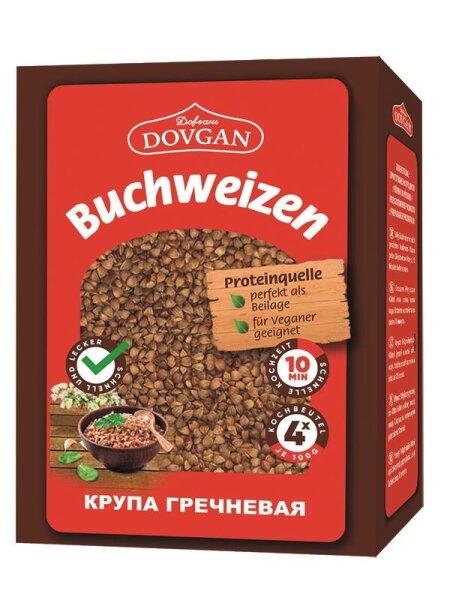 Dovgan Buchweizen Kochbeutel 400g