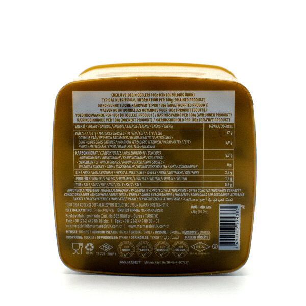 Marmarabirlik Kuru Sele getrocknete schwarze Oliven 400 g