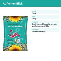 Cmak Sonnenblumenkerne nach Mediterraner Art 170g