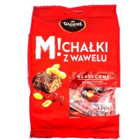 Wawel Michałki z Wawelu Schoko-Konfekt mit Erdnuss 280 g