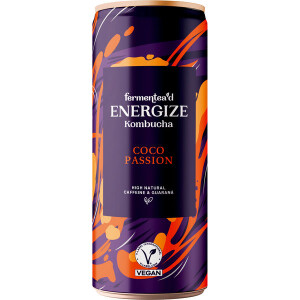 fermentea´d Energize Kombucha Coco Passion 250ml