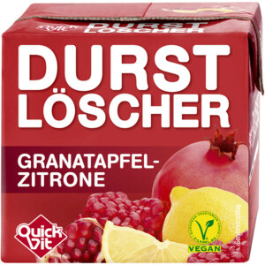 QuickVit Durstlöscher Granatapfel-Zitrone 500ml