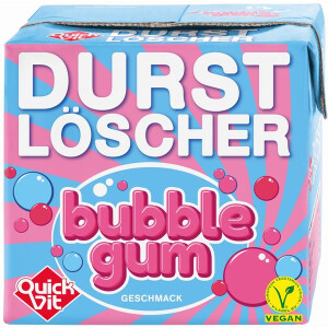 QuickVit Durstlöscher Bubble Gum 500ml