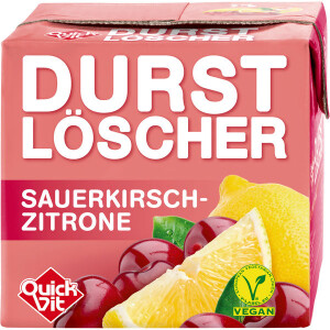 QuickVit Durstlöscher Sauerkirsch-Zitrone 500ml