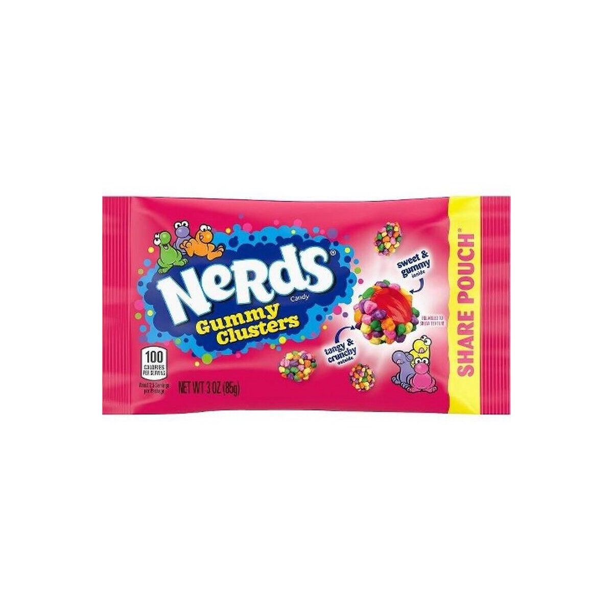 Nerds - Gummy Clusters Rainbow 85g