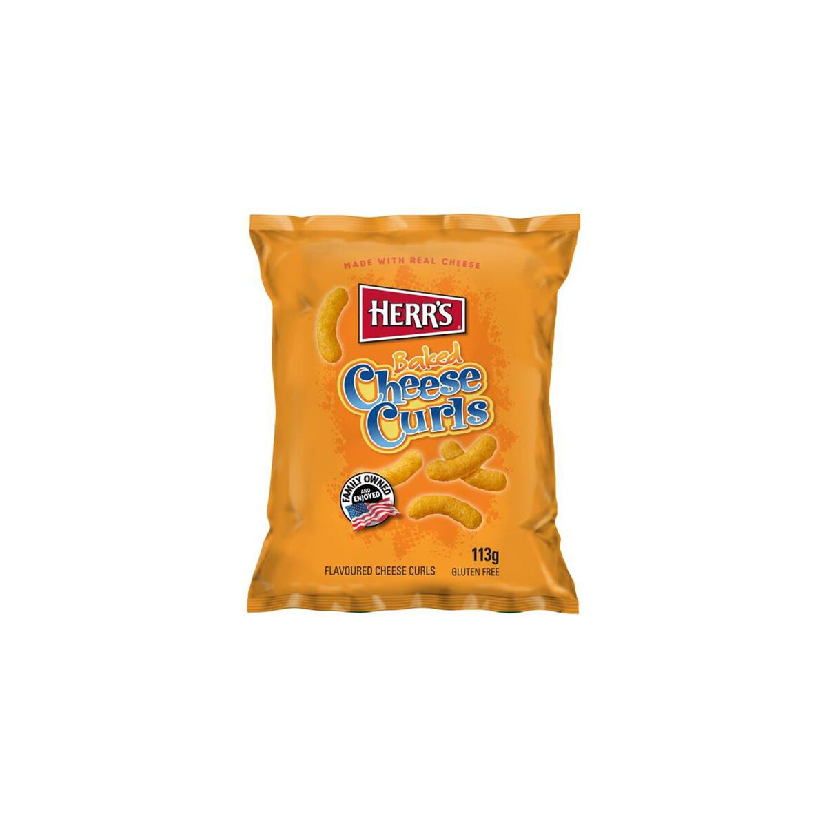 Herrs - Baked Cheese Curls 113g