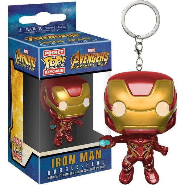 Iron Man Funko Pocket Pop! Keychain – Dein Marvel-Held immer