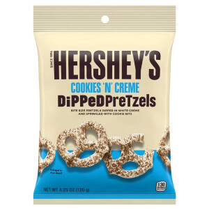 Hersheys Dipped Pretzels CookiesnCreme 120g