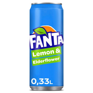 Fanta Lemon &amp; Elderflower Dose DPG 0,33l