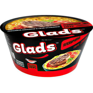 GLADS - Instantnudelgericht mit Rindfleischgeschmack 85g