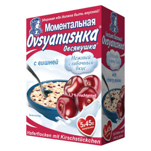 OVSYANUSHKA - Haferflocken mit Kirschstückchen in...