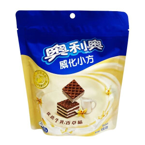 Oreo Wafer Cookies Cow Milk Vanilla Asia 100g