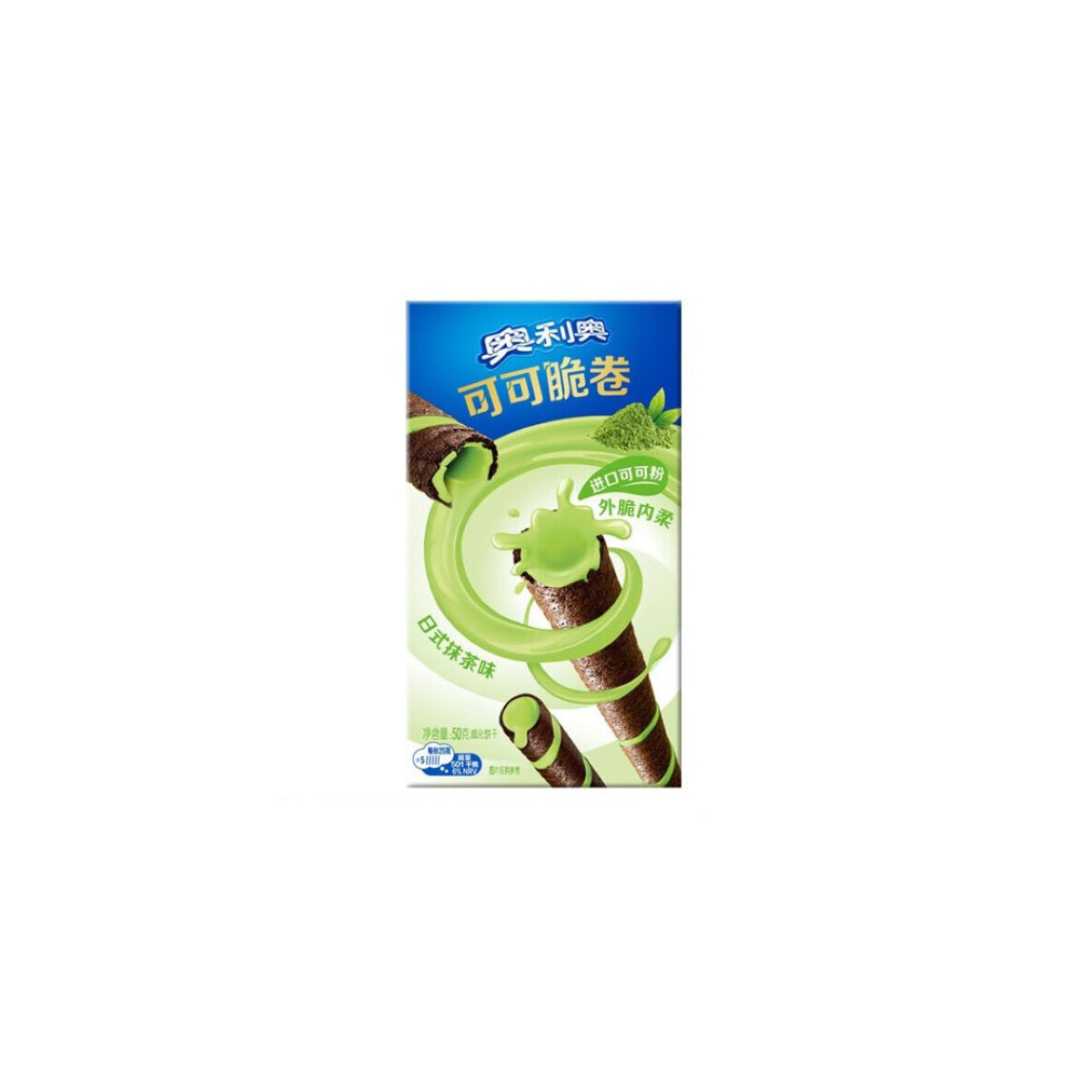 Oreo Cocoa Crisp Roll Matcha Asia 50g