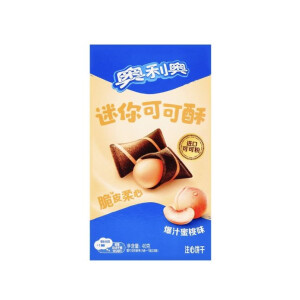 Oreo Mini Cocoa Crisp Peach Asia 40g