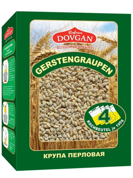 Dovgan - Gerstengraupen 4x100g