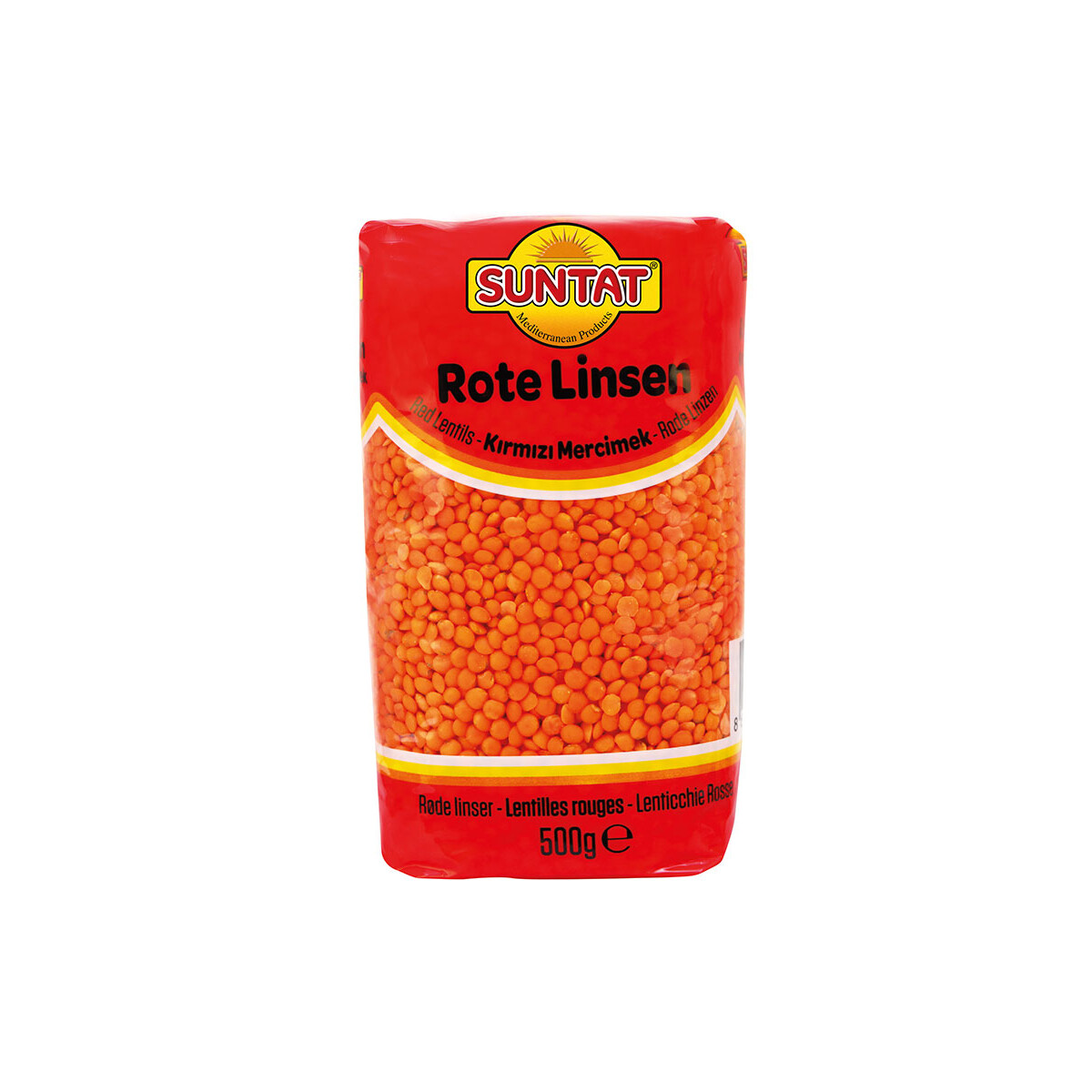 Suntat Rote Linsen 500g