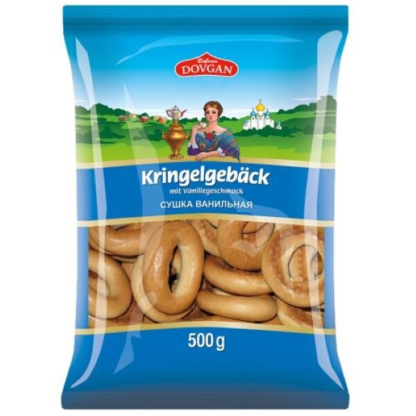 Dovgan Kringelgebäck mit Vanillegeschmack 500g