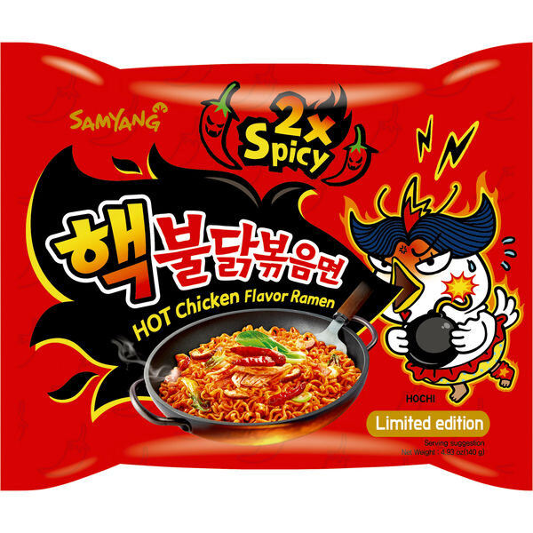 SamYang - Buldak 2xSpicy Hot Chicken Flavor Ramen 140g
