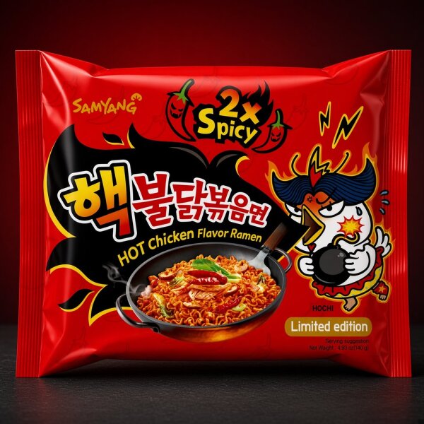 SamYang - Buldak 2xSpicy Hot Chicken Flavor Ramen 140g
