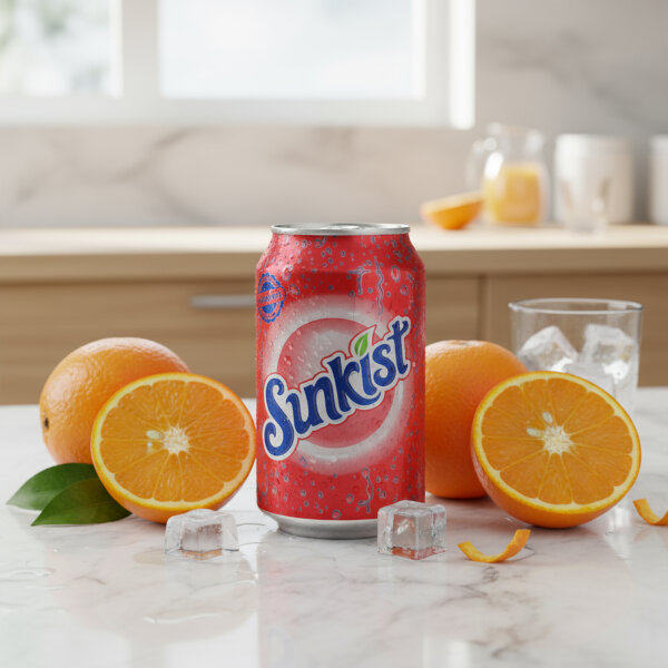 Sunkist Granatapfel Limonade 330 ml – Erfrischender Softdrink