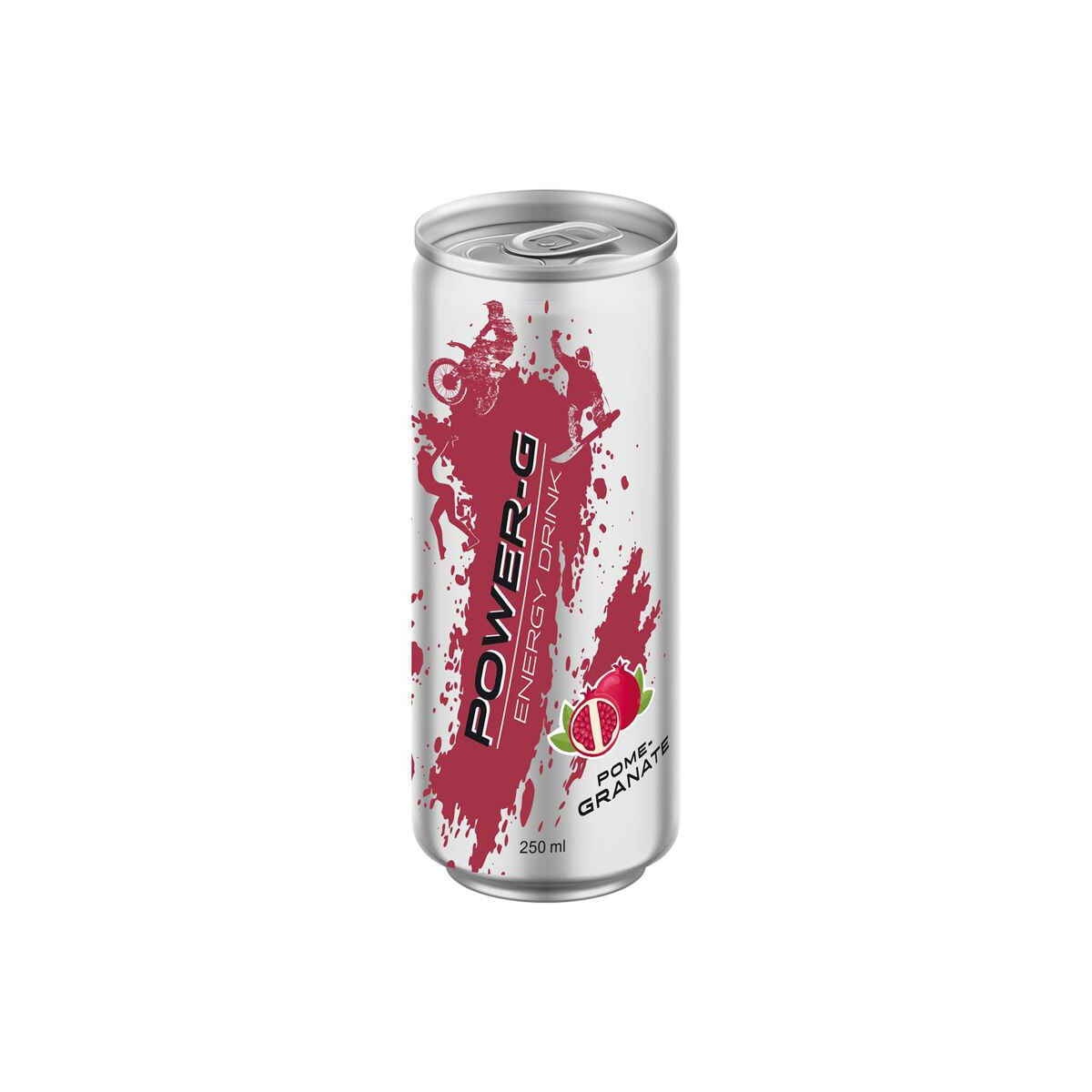 Power-G Energy Drink Pomegranate 250ml